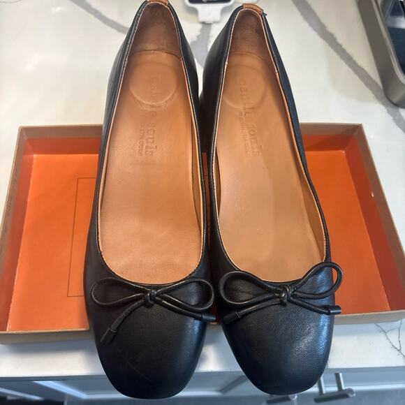 GENTLE SOULS - LANCINE LEATHER BOW HEEL - Women’s size 7.5 - Picture 5 of 8